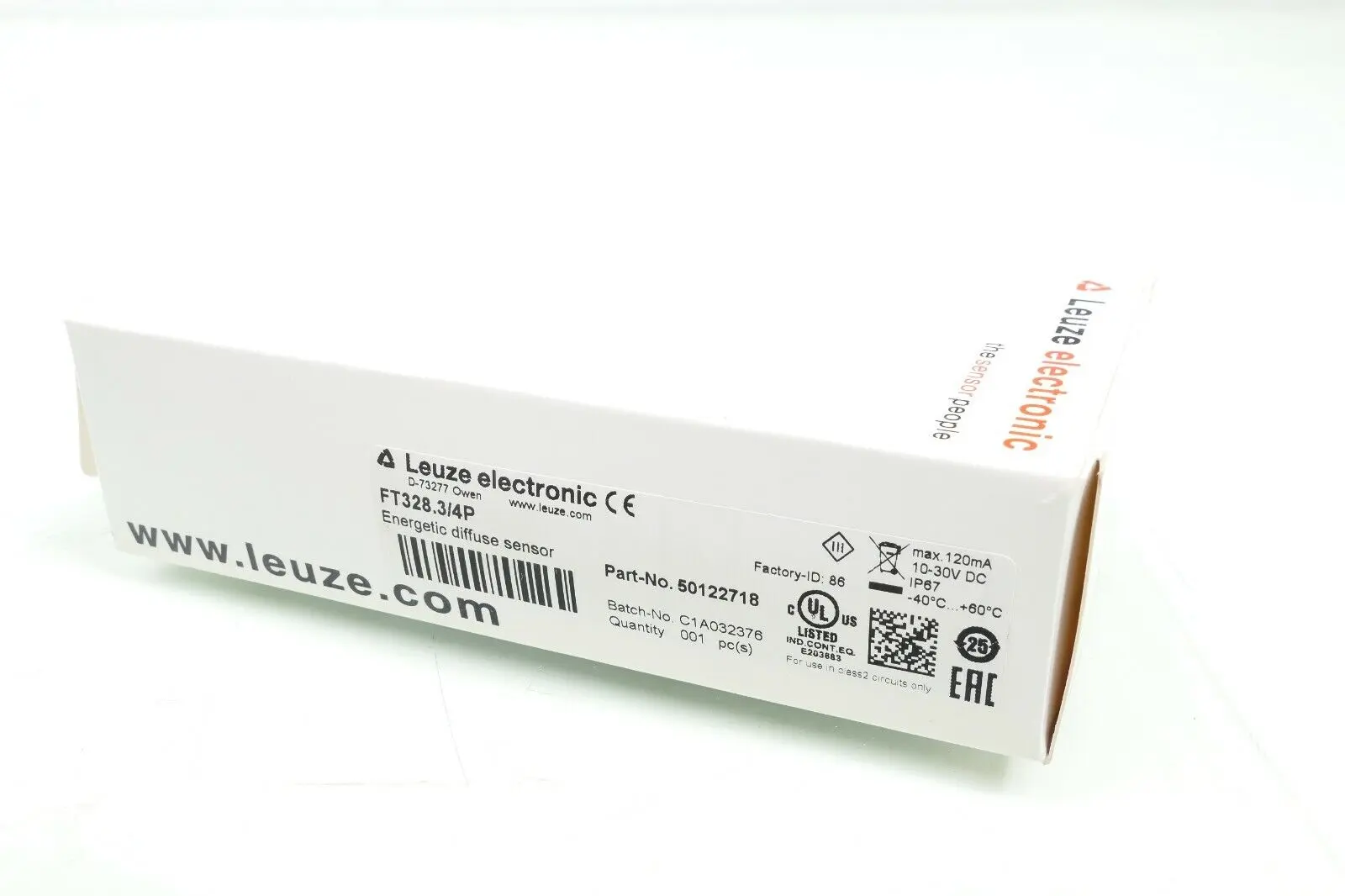Produktfoto 1 von Leuze Lichttaster energetisch FT328.3/4P | 50122718