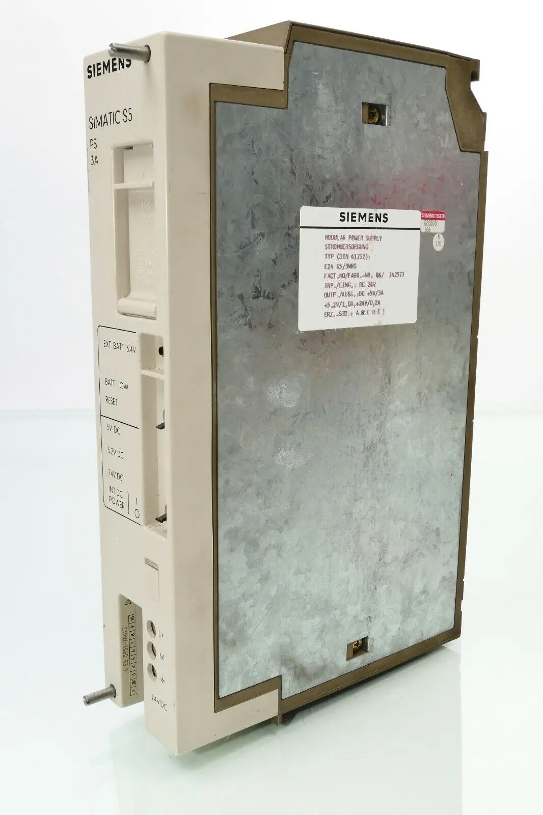Produktfoto 1 von Siemens SIMATIC S5 Stromversorgung 6ES5 951-7NB13 | E:02 | 6ES5951-7NB13