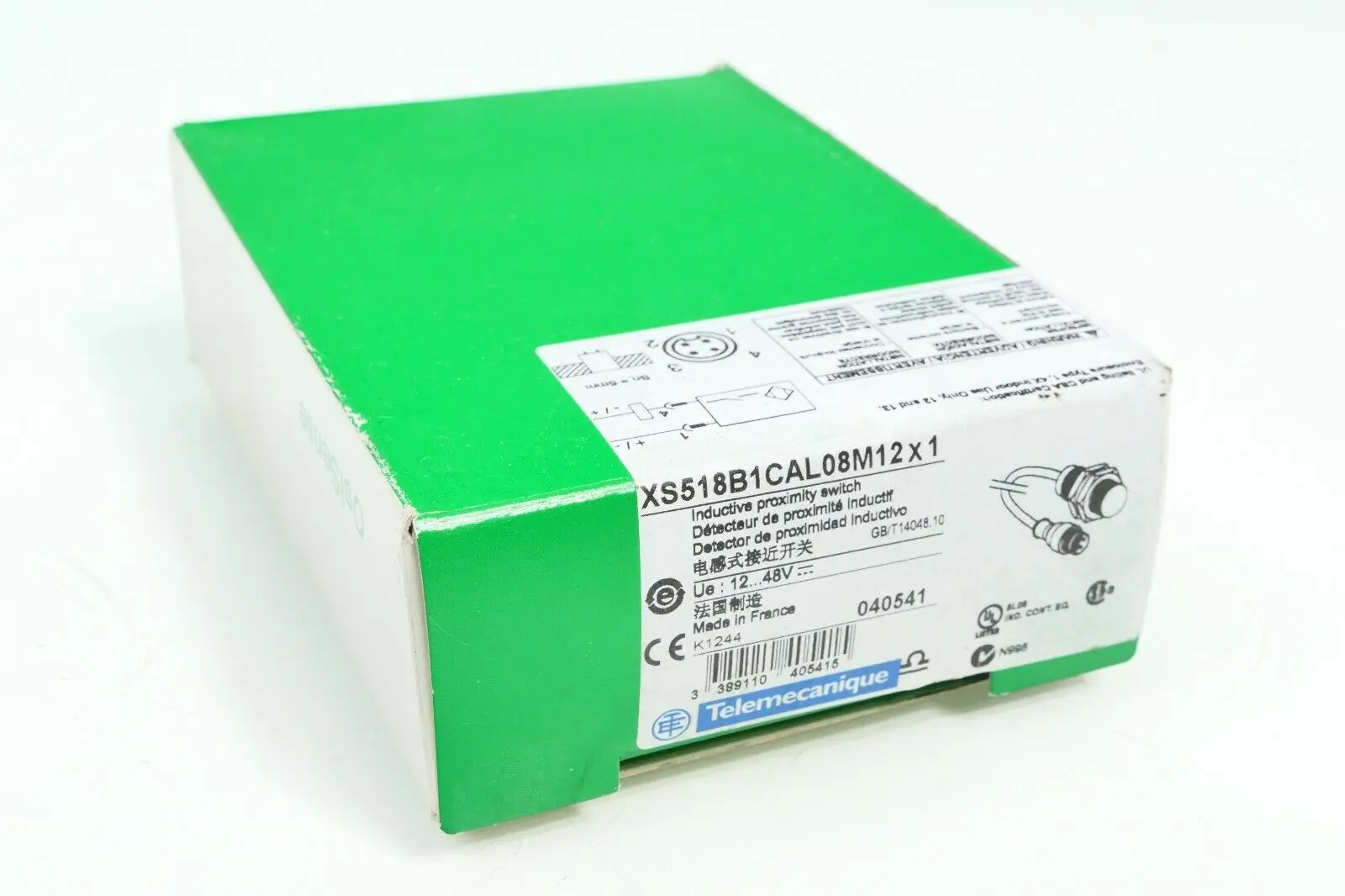 Produktfoto 1 von Schneider Electric Induktiver Sensor XS518B1CAL08M12X1 | 040541