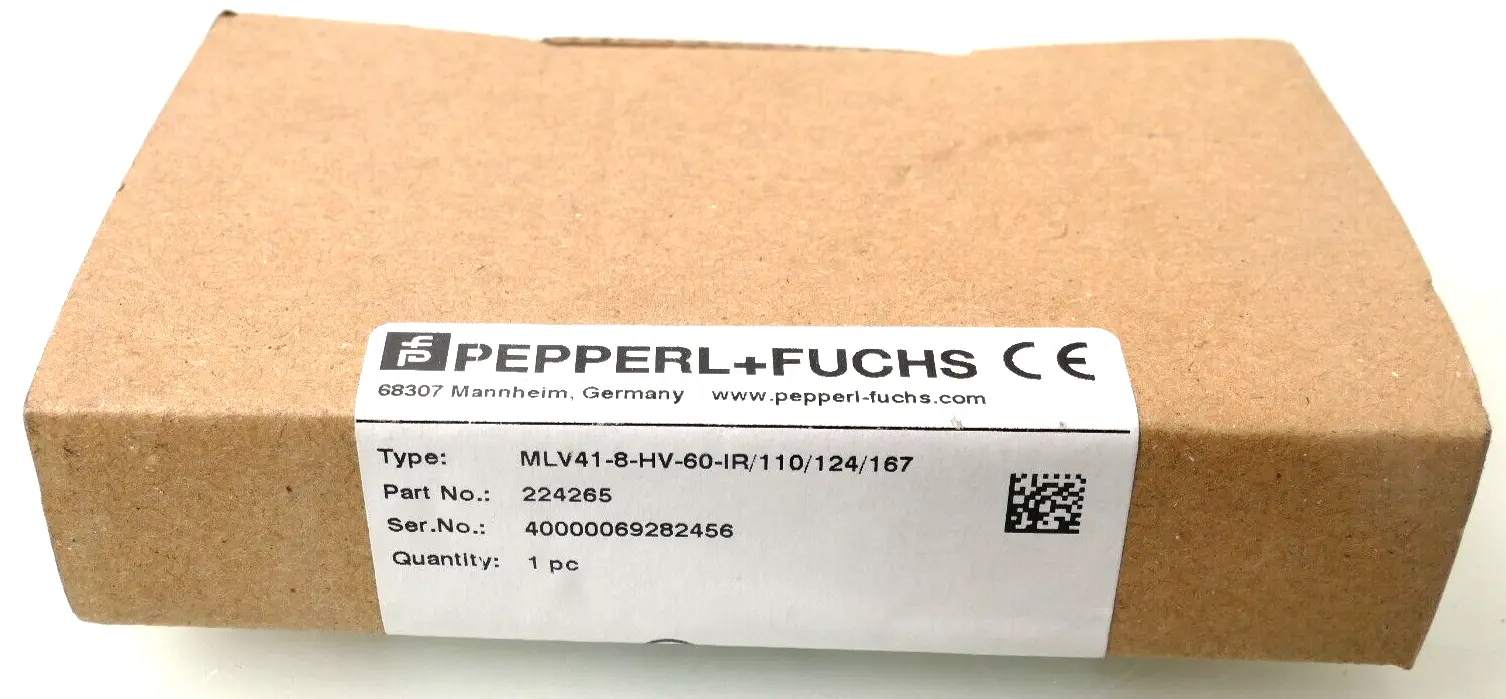 Produktfoto 1 von Pepperl + Fuchs Reflexions-Lichttaster MLV41-8-HV-60-IR/110/124-167 | 224265