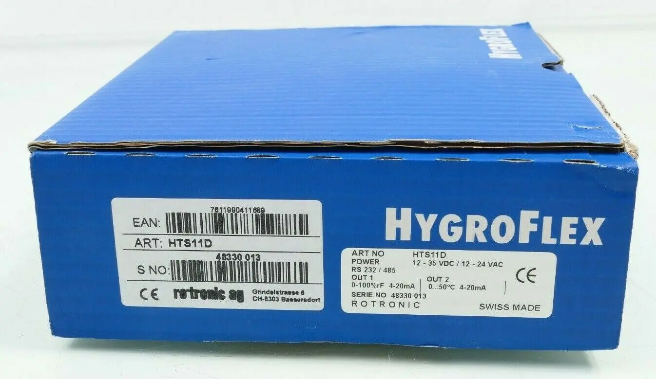 ROTRONIC HYGROFLEX HTS11D Transmitter Messumformer für Feuchte Temperatur