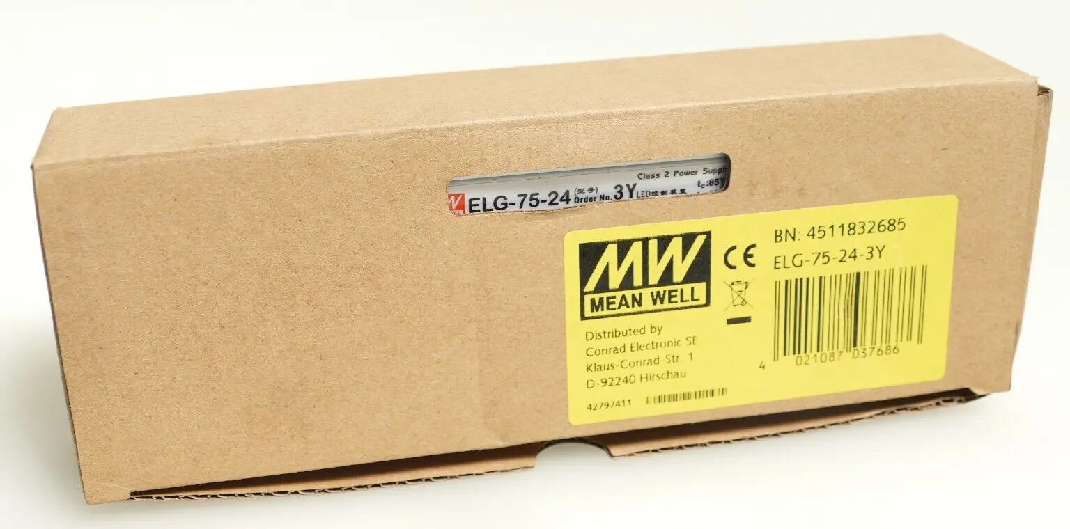 Produktfoto 1 von Mean Well ELG-75-24 | MW ELG-75-24-3Y | 4511832685