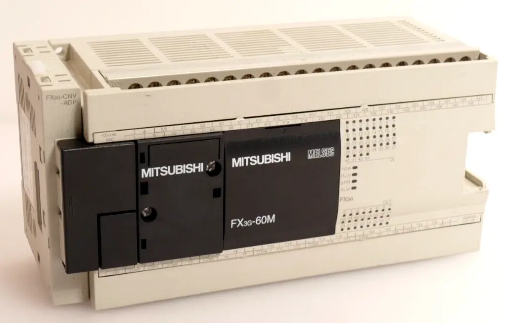 Produktfoto 1 von MITSUBISHI Melsec FX3G-60M Programmable Controller FX3G-60MR/ES | FX3G-CNV-ADP