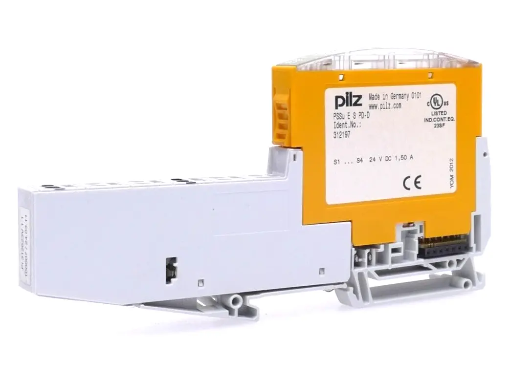 Produktfoto 1 von Pilz Spannungsverteilermodul PSSu E S PD-D | 312197 + Basismodul V1.1 | 312623