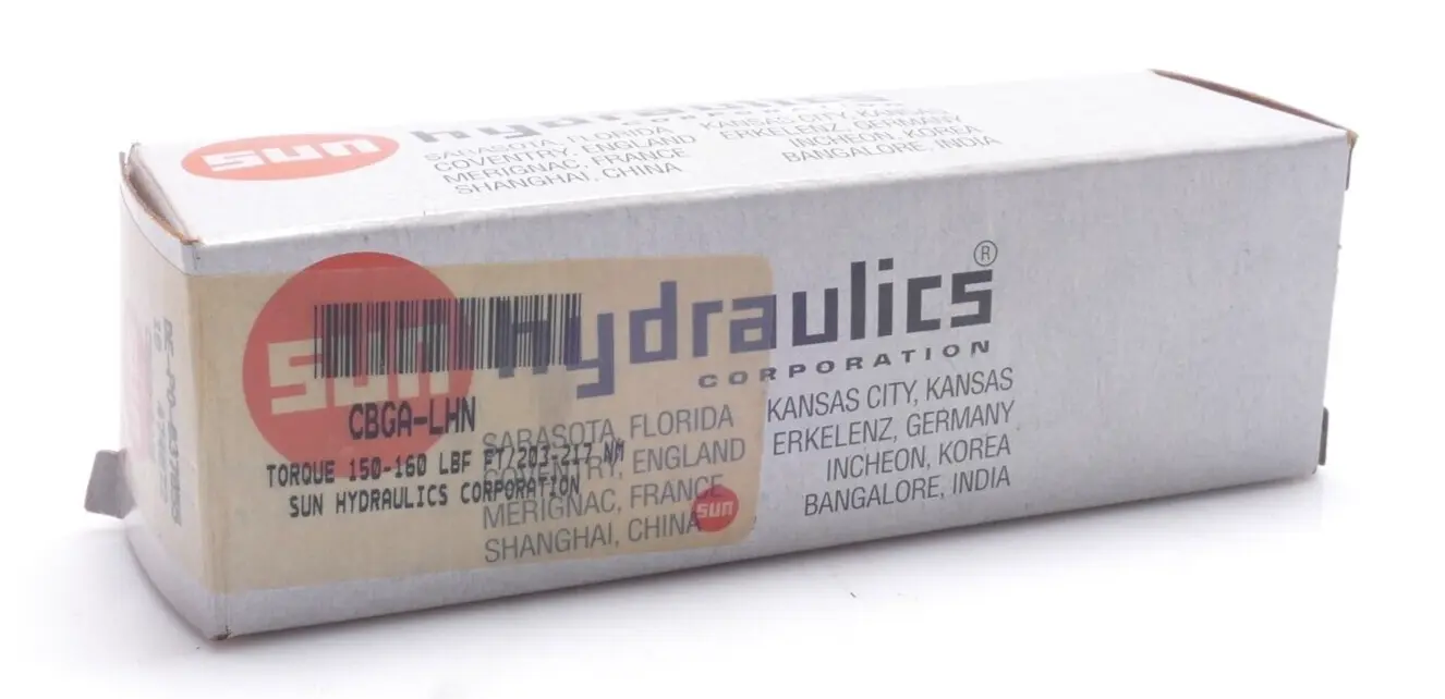 Produktfoto 1 von SUN Hydraulics CBGA-LHN Senkbremshalteventil