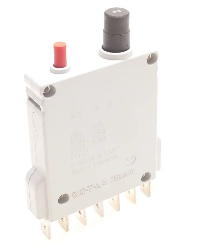 Produktfoto 1 von E-T-A Thermisch magnetischer Schutzschalter 3600-P10-ZR-SI-2A