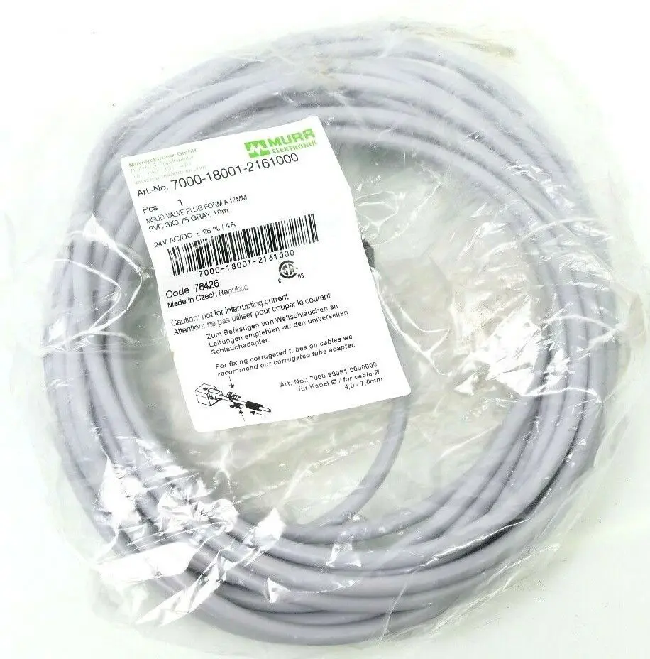 Produktfoto 1 von Murrelektronik Sensor-Aktor-Kabel Ventilstecker | 7000-18001-2161000