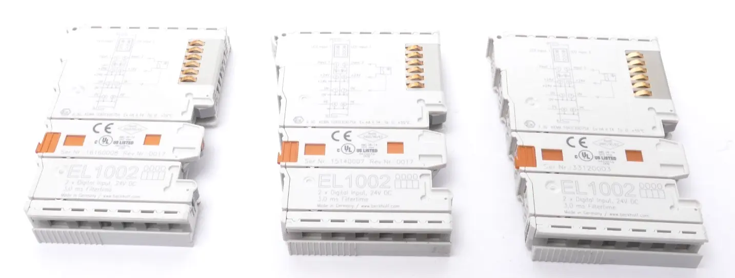 Produktfoto 1 von 3x Beckhoff EtherCAT-Klemme 2-Kanal-Digital-Eingang | EL1002