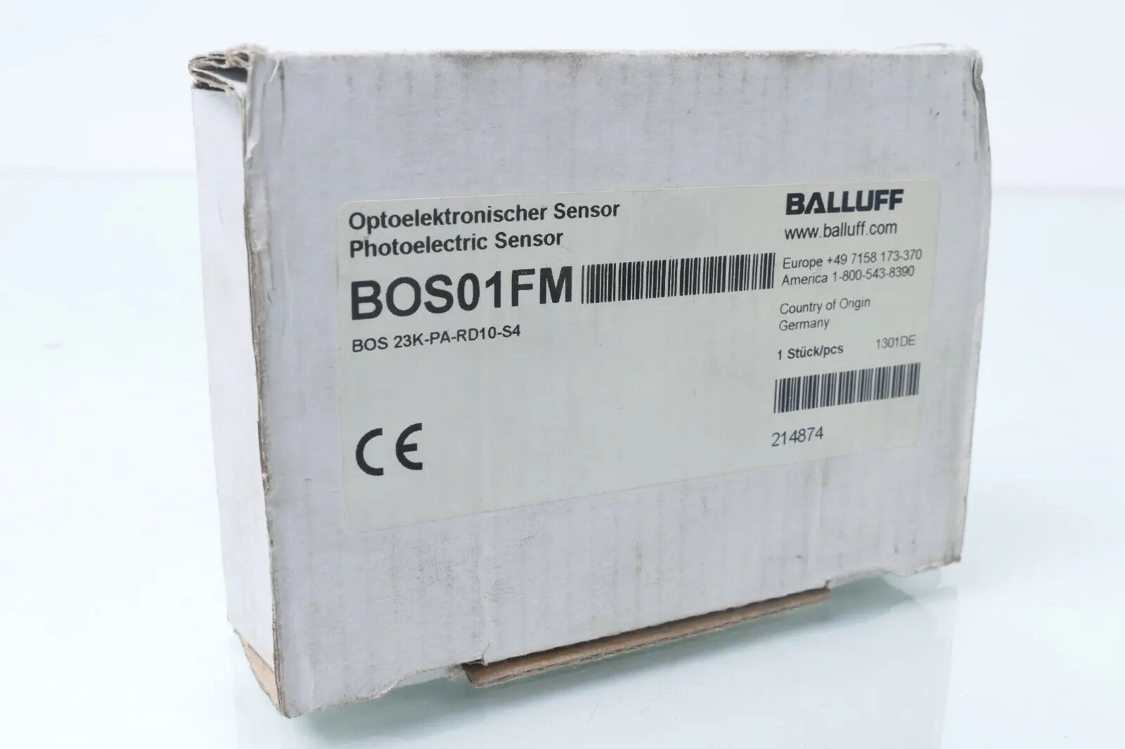 Balluff Optoelektronischer Sensor BOS 23K-PA-RD10-S4 | BOS01FM