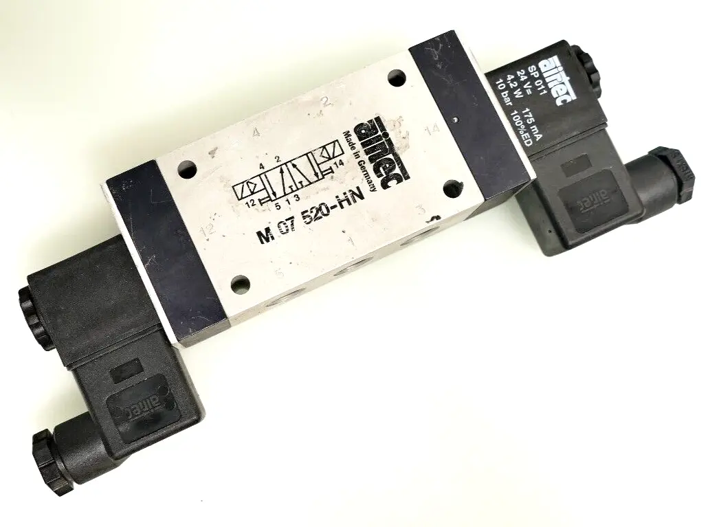 Produktfoto 1 von Airtec M 07 520-HN Magnetventil SP 011 | 24 V=4,2 W 175 mA+ M16X1.5