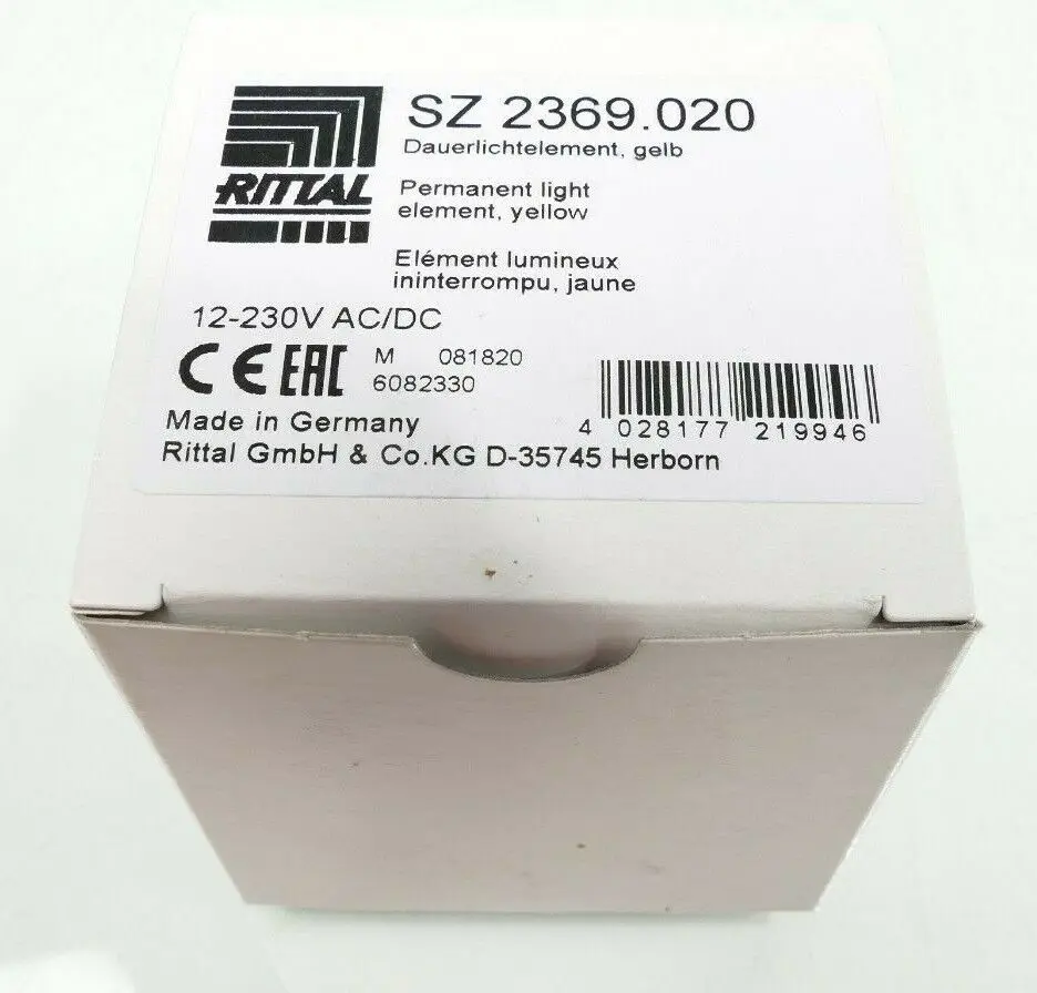 Produktfoto 1 von Rittal Dauerlichtelement gelb | SZ 2369.020