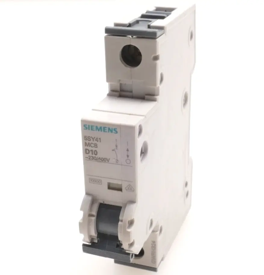 Produktfoto 1 von 3x Siemens MCB Leitungsschutzschalter 5SY4 110-8 | D10 | 5SY4110-8