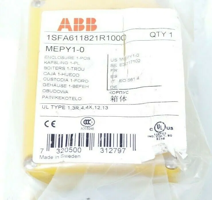 Produktfoto 1 von ABB MEPY1-0 Kunststoff-Gehäuse | 1SFA611821R1000