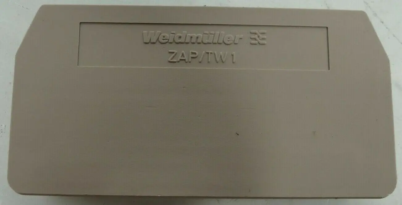Produktfoto 1 von 35x Weidmüller Abschlussplatte | ZAP/TW1