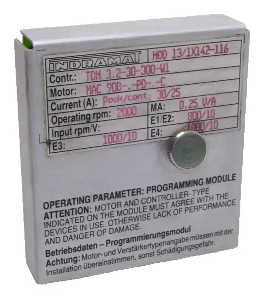 Produktfoto 1 von Indramat Programmiermodul für TDM 3.2-30-300-W1 | MOD 13/1X142-116