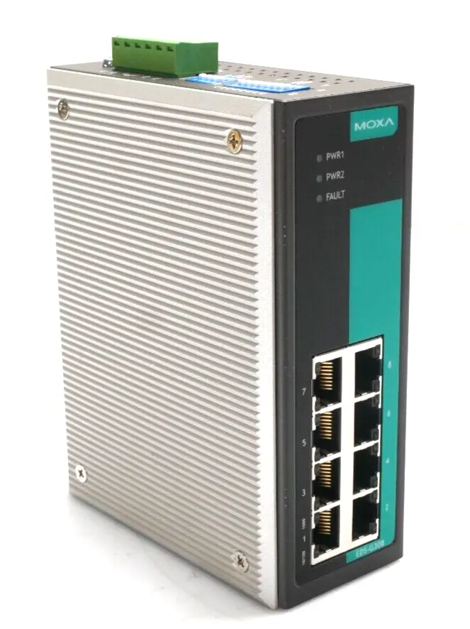 Produktfoto 1 von Moxa 8G-port full Unmanaged Gigabit Ethernet-Switch | Rev. 1.4.0 | EDS-G308