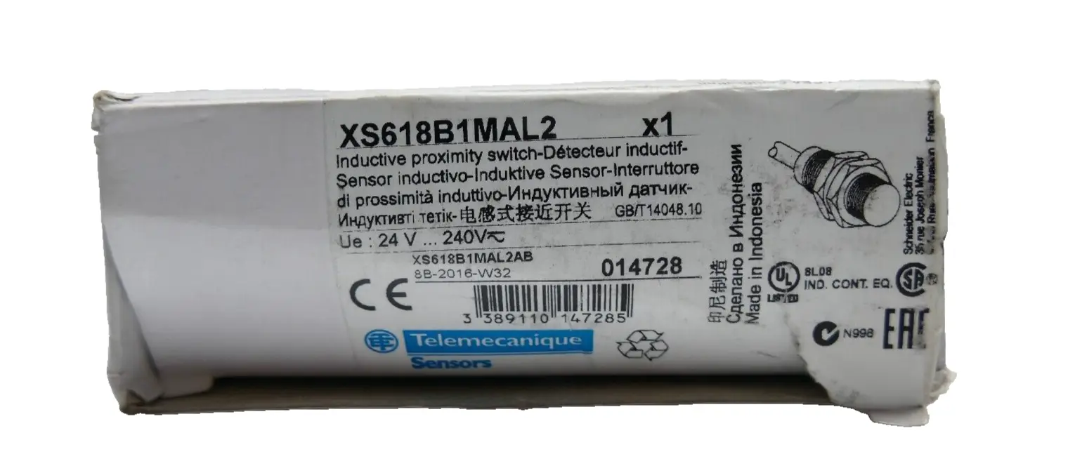 Produktfoto 1 von Telemecanique Sensors XS618B1MAL2 Induktiver Näherungsschalter 014728