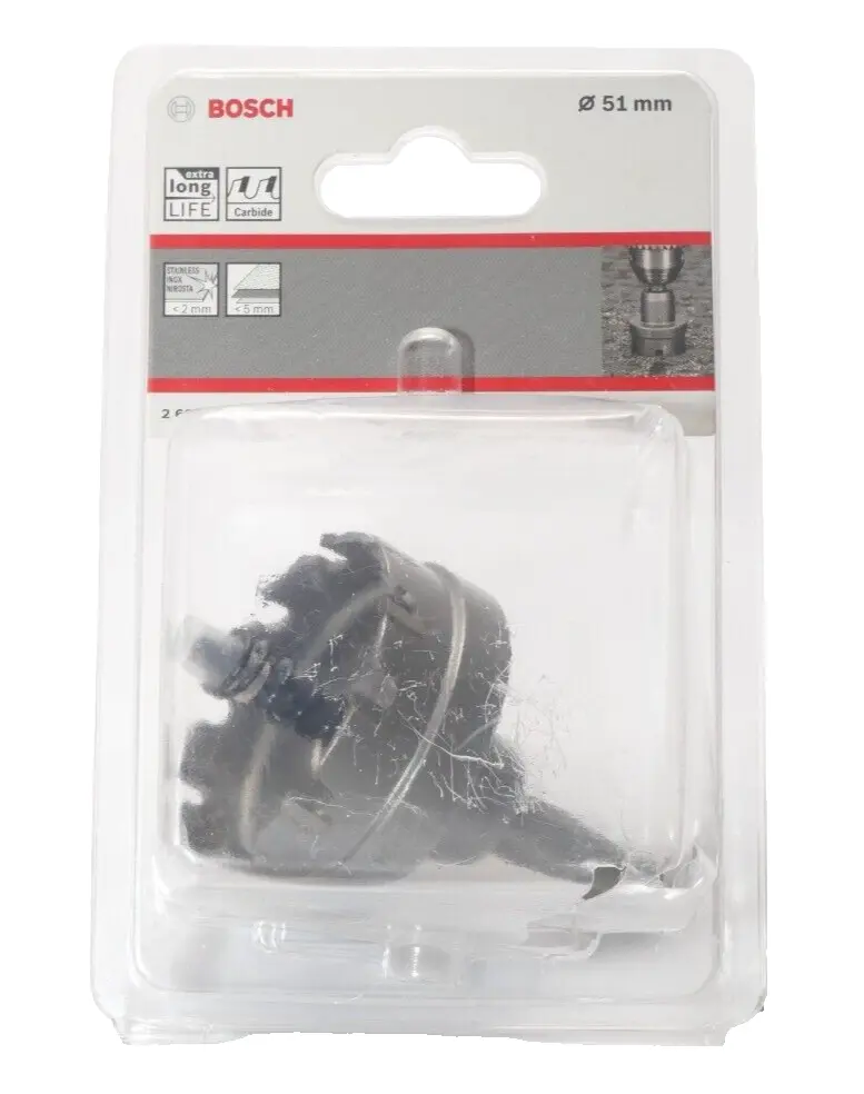Produktfoto 1 von Bosch Lochsäge Ø 51mm | 2 608 594 152 | 2608594152