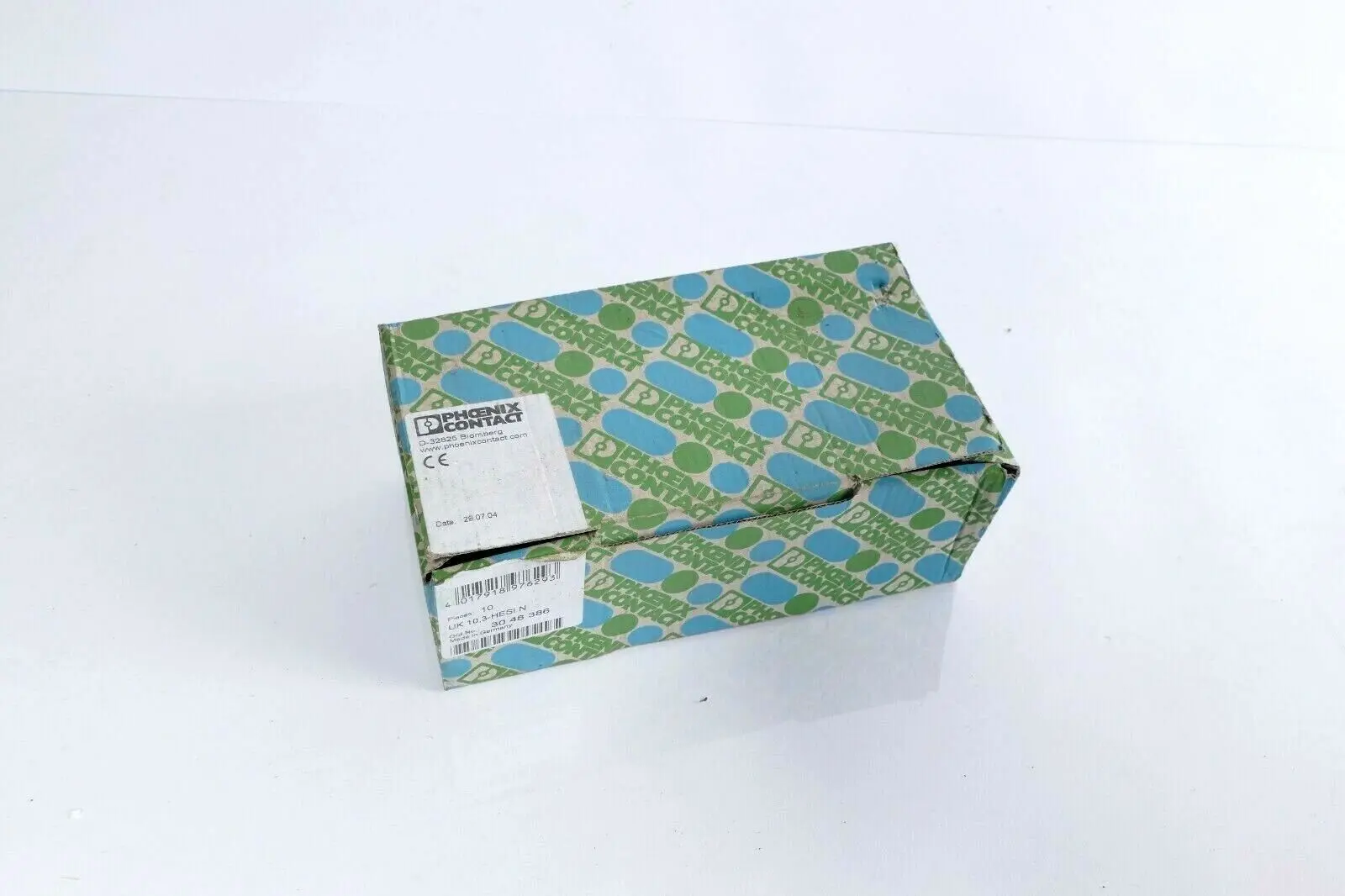 Produktfoto 1 von 10x Phoenix Contact Sicherungsklemme 30 48 38 6 | UK 10,3-HESI N | 3048386