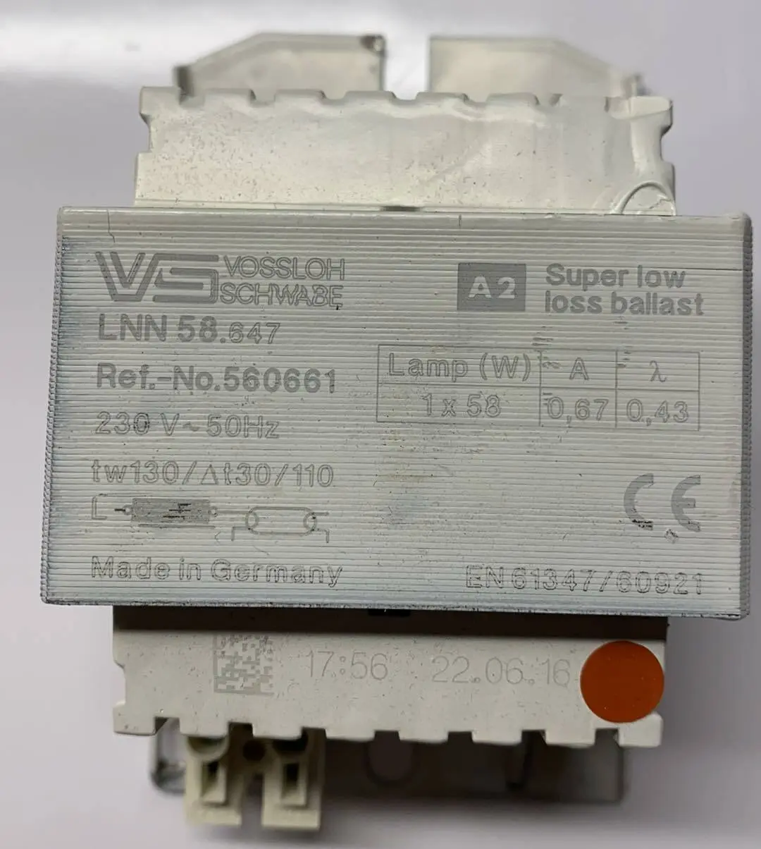 Produktfoto 1 von Vossloh-Schwabe LNN 58.647 | 560661