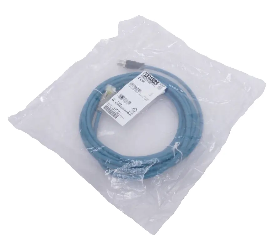 Produktfoto 1 von Phoenix Contact Netzwerkkabel 5m 14 07 47 3 | NBC-M12MSX/5,0-94F/R4AC | 1407473