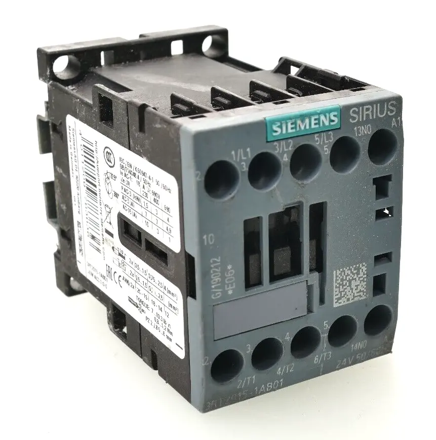 Produktfoto 1 von Siemens SIRIUS Schütz 3RT2 015-1AB01 | E:06 | 3RT2015-1AB01