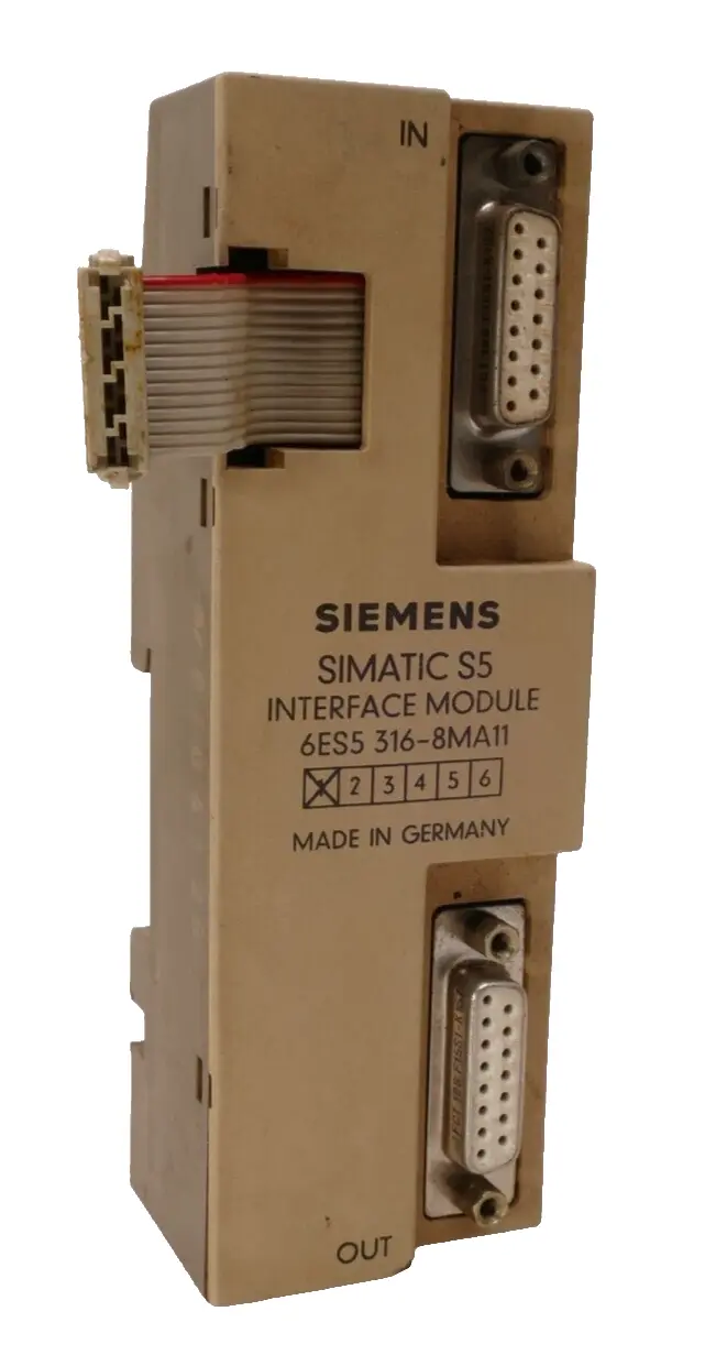 Produktfoto 1 von Siemens SIMATIC S5 Interface Modul 6ES5 316-8MA11 | E:01 | 6ES5316-8MA11
