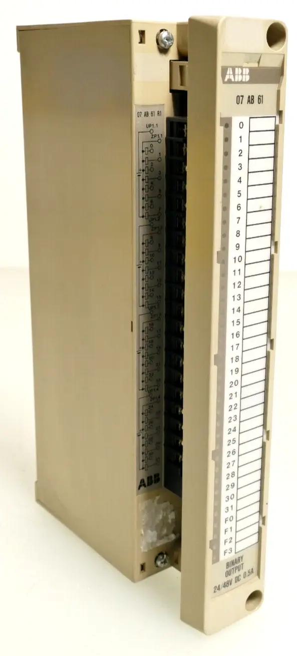 ABB 07 AB 61 R1 Binary Output Module | GJV 30 743 61 R1 | GJV3074361R1