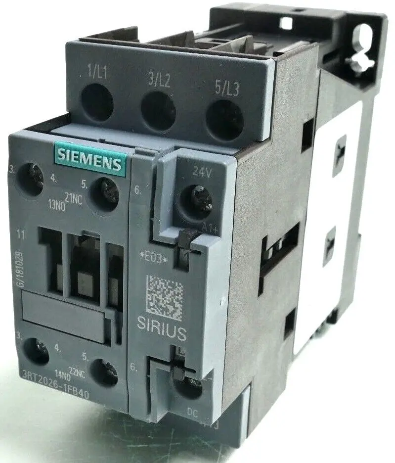 Produktfoto 1 von Siemens SIRIUS Schütz 3RT2 026-1FB40 | E:03 | 3RT2026-1FB40