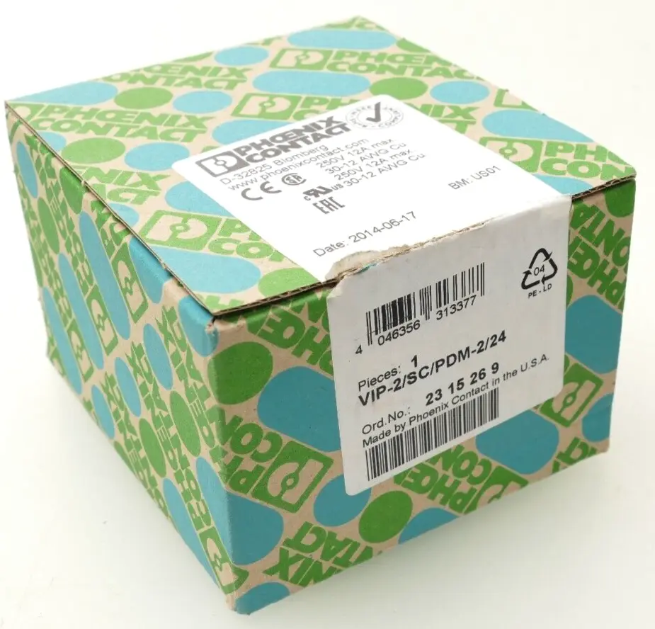 Produktfoto 1 von Phoenix Contact Übergabemodul 23 15 26 9 | VIP-2/SC/PDM-2/24 | 2315269