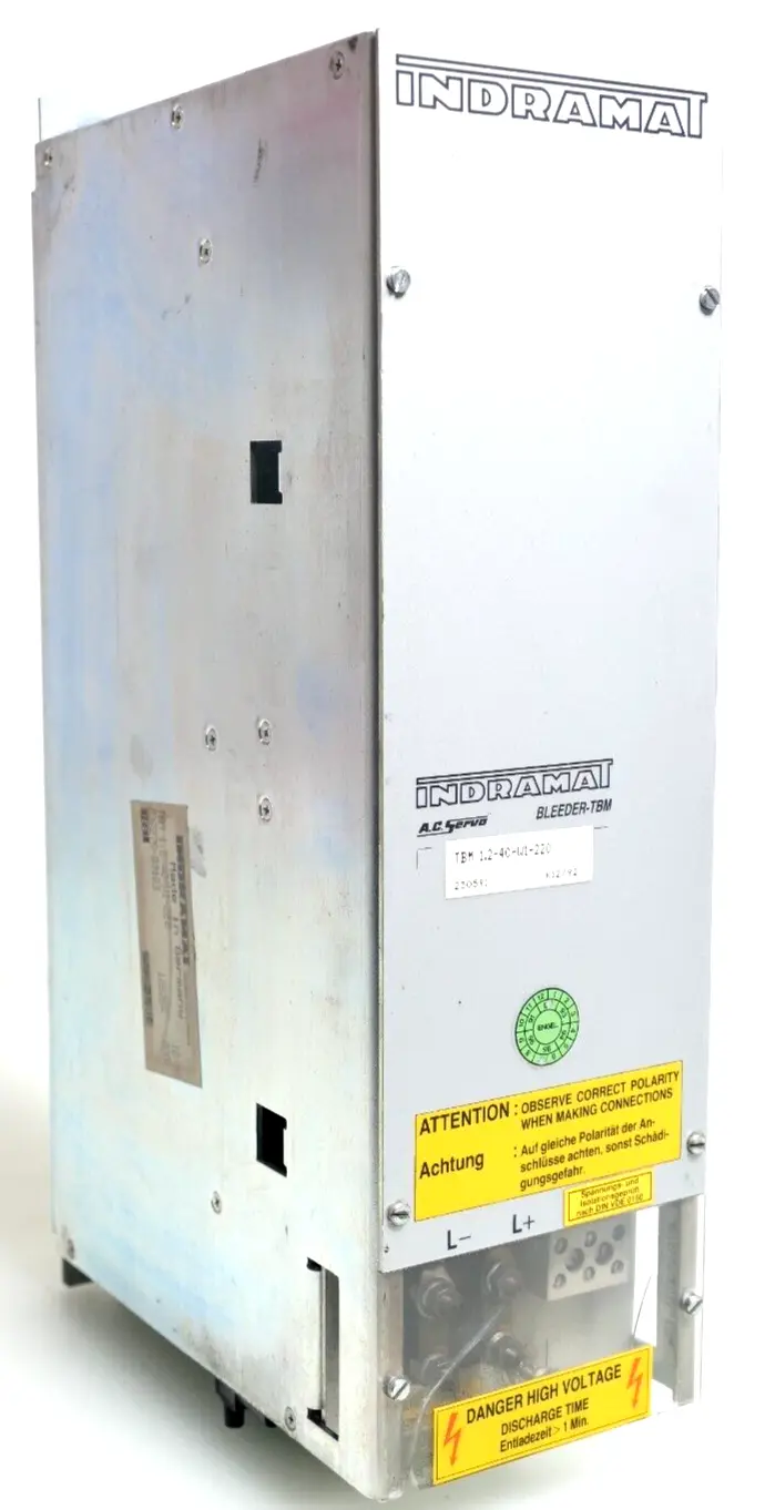 Produktfoto 1 von Indramat AC Servo Bleeder TBM 1.2-40-W1-.220 | 230591