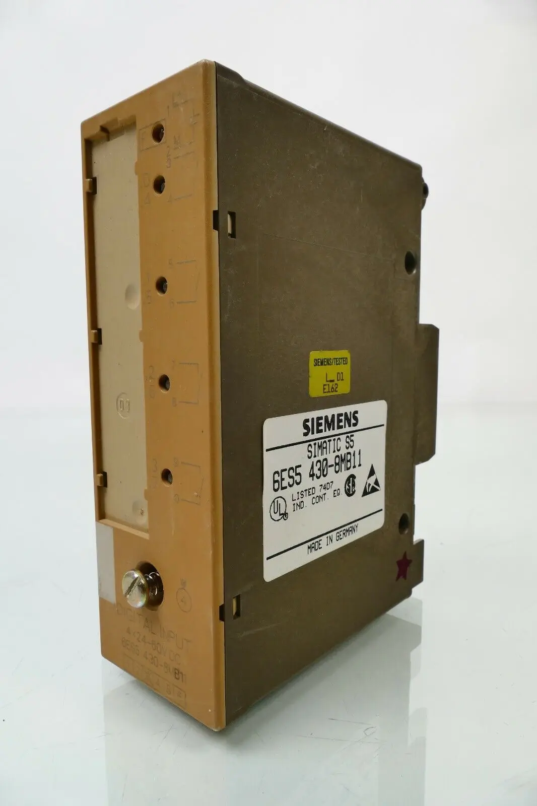 Produktfoto 1 von 2x Siemens Digitales Eingabemodul 6ES5 430-8MB11 | E:03 | 6ES5430-8MB11