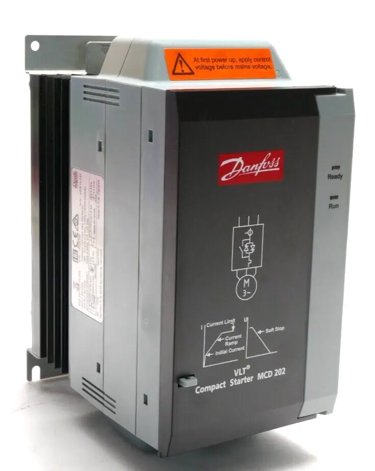 Produktfoto 1 von Danfoss VLT Compact Starter MCD 202 7,5kW | MCD 202-007-T4-CV3 | 175G5209