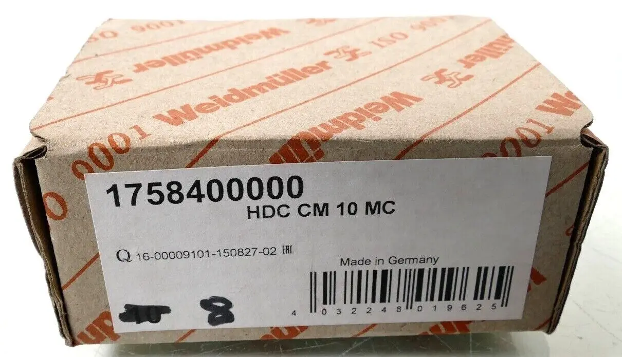 Produktfoto 1 von 8x Weidmüller Steckverbinder HDC CM 10 MC | 1758400000