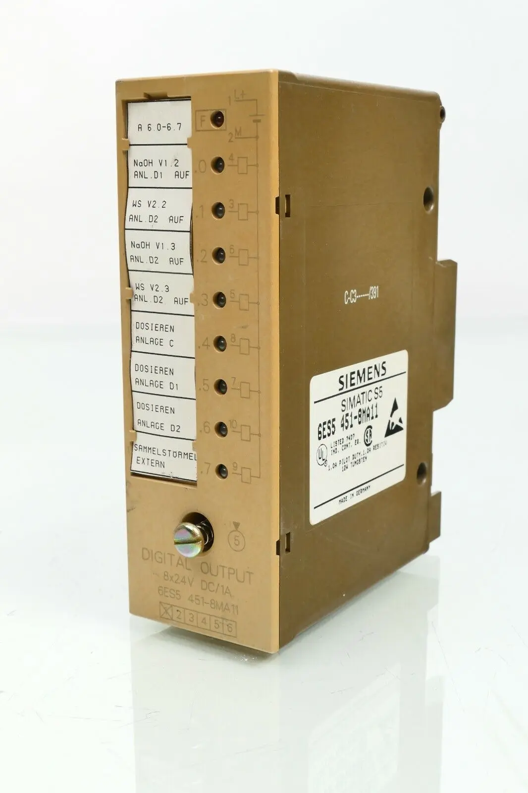 Produktfoto 1 von 5x Siemens SIMATIC S5 Digitalausgabe 6ES5 451-8MA11 | 6ES5451-8MA11