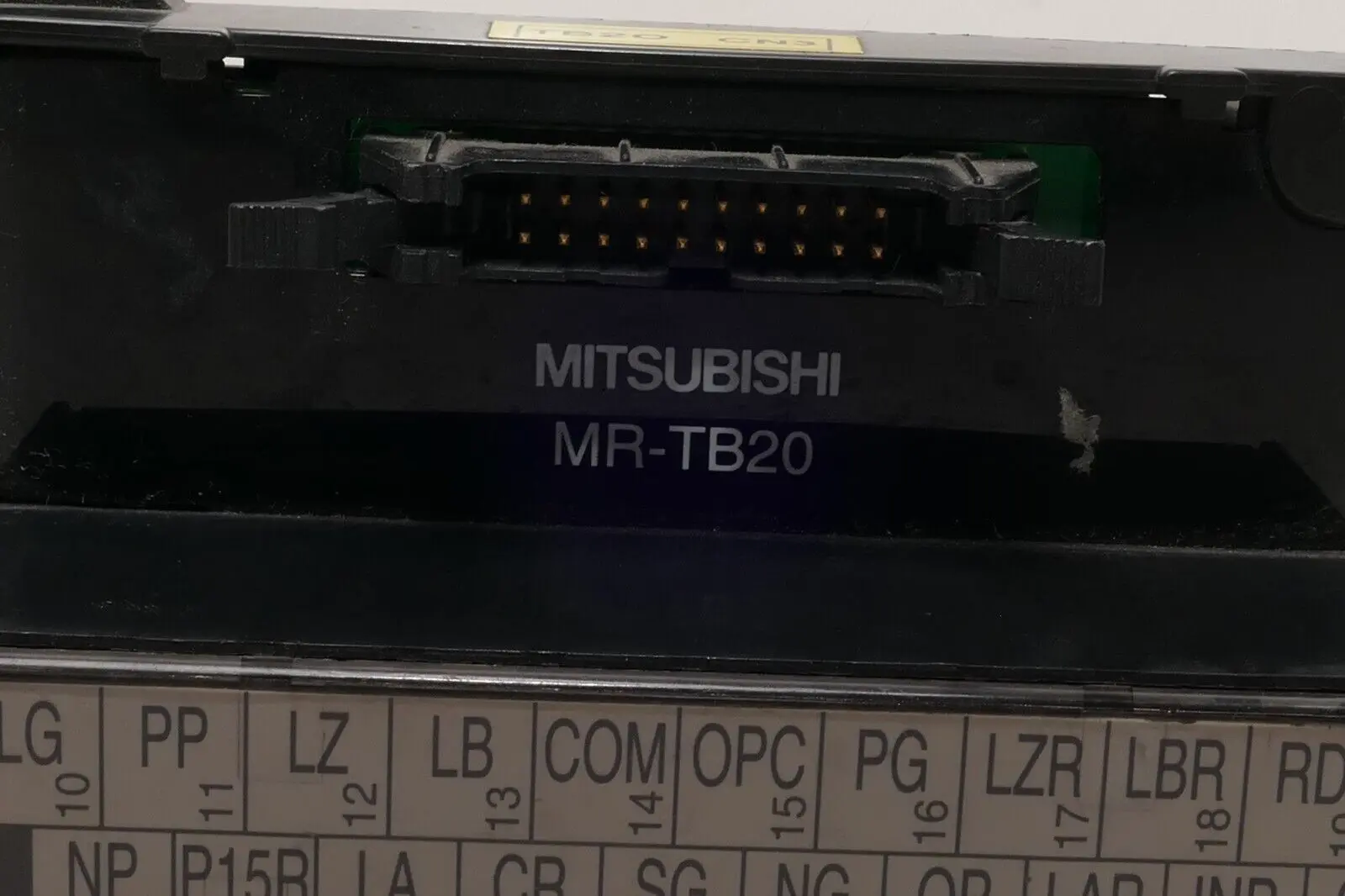 Produktfoto 1 von Mitsubishi Electric Anschlussklemmenblock | MR-TB20