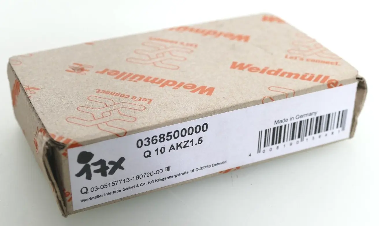 Produktfoto 1 von 17x Weidmüller Querverbinder Q 10 AKZ1.5 | 0368500000