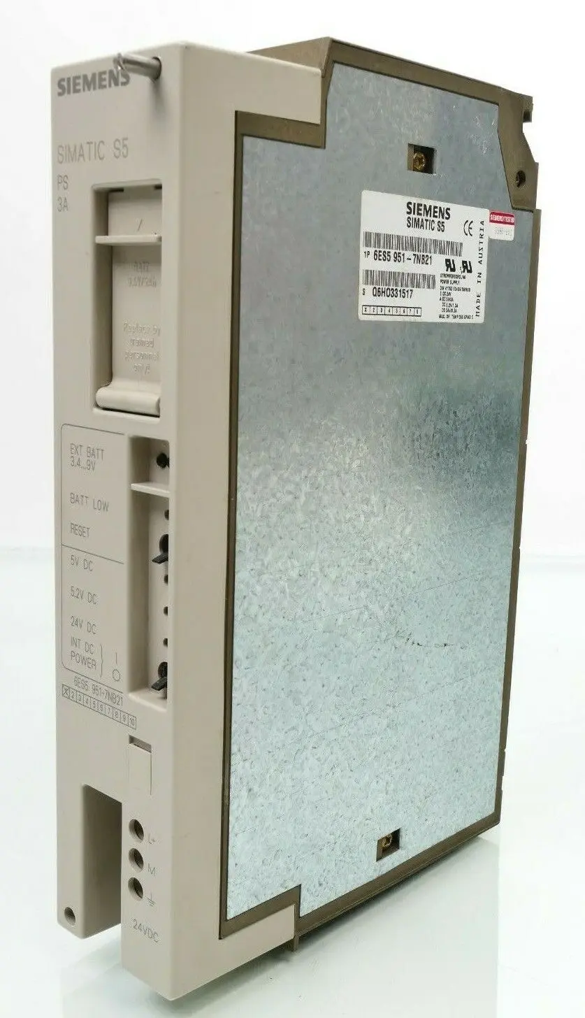 Produktfoto 1 von Siemens SIMATIC S5 Stromversorgung 6ES5 951-7NB21 | E:01 | 6ES5951-7NB21