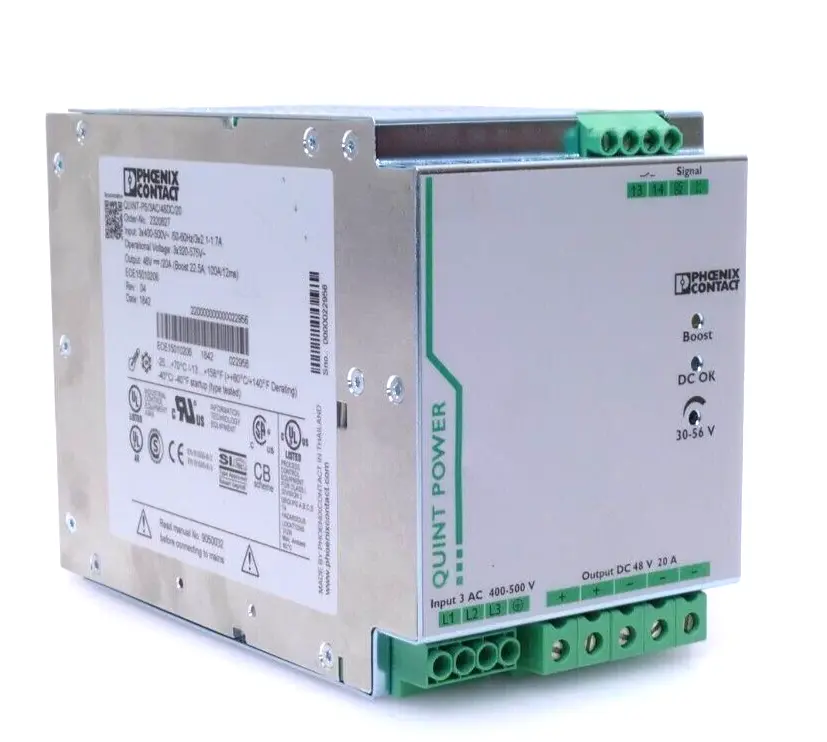 Produktfoto 1 von Phoenix Contact Stromversorgung 23 20 82 7 | QUINT-PS/3AC/48DC/20 | 2320827