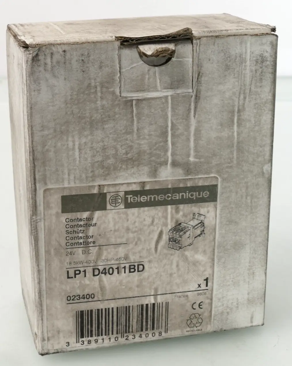 Produktfoto 1 von Telemecanique Leistungsschütz LP1 D4011BD | LP1D4011BD