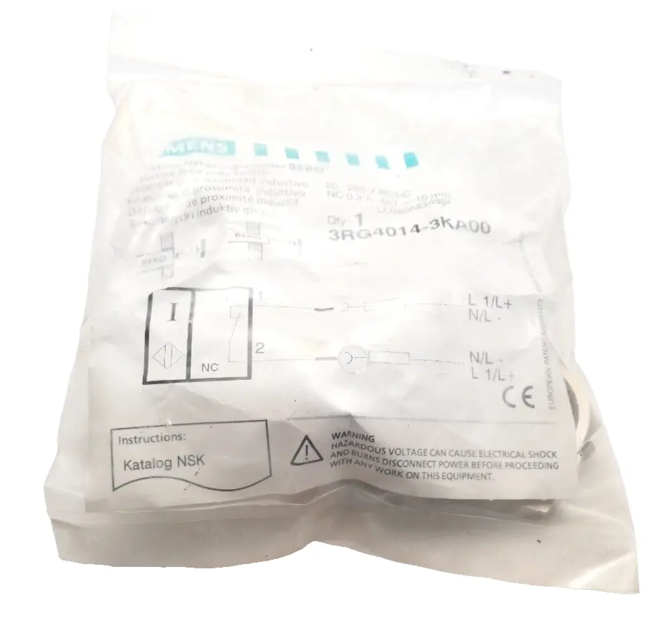 Produktfoto 1 von Siemens Induktiver Näherungsschalter Bero 3RG4 014-3KA00 | 3RG4014-3KA00