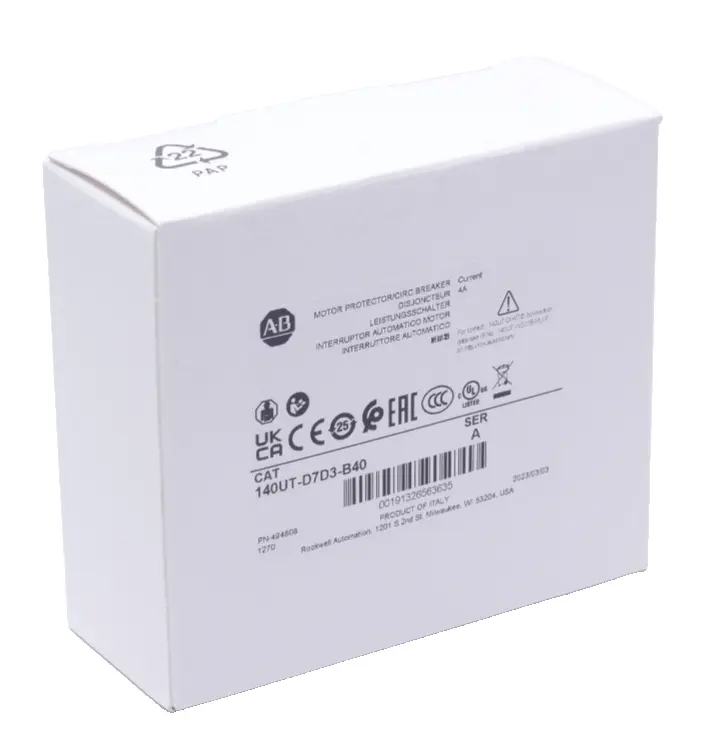 Produktfoto 1 von Allen-Bradley Leistungsschalter 4A | Ser. A | 140UT-D7D3-B40