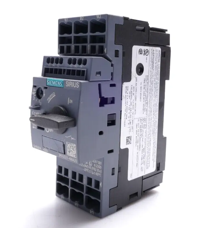 Produktfoto 1 von Siemens SIRIUS Leistungsschalter 3RV2 021-4NA20 | E:02 | 3RV2021-4NA20