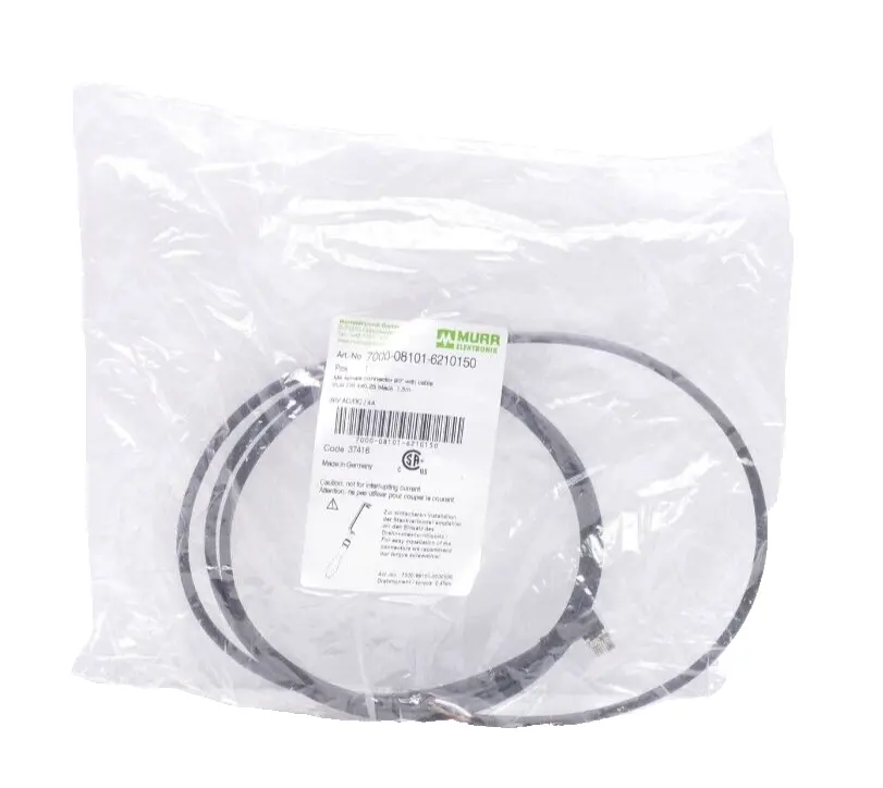 Produktfoto 1 von Murr Elektronik EOL - M8 Bu. 90° A-kod. Kabel 1,5m | 7000-08101-6210150