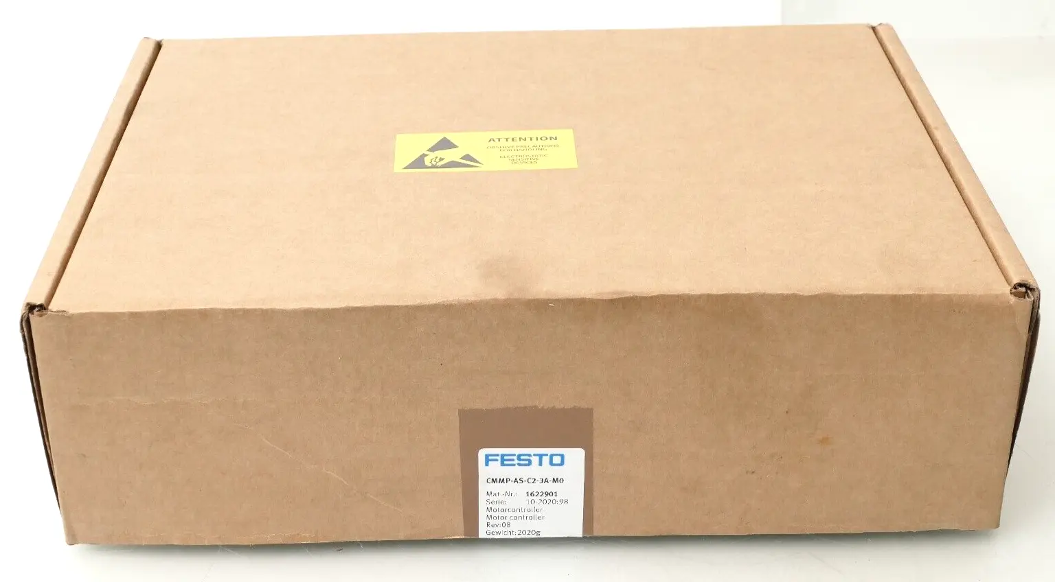 Produktfoto 1 von Festo Servo Motorcontroller CMMP-AS-C2-3A-M0 | 1622901