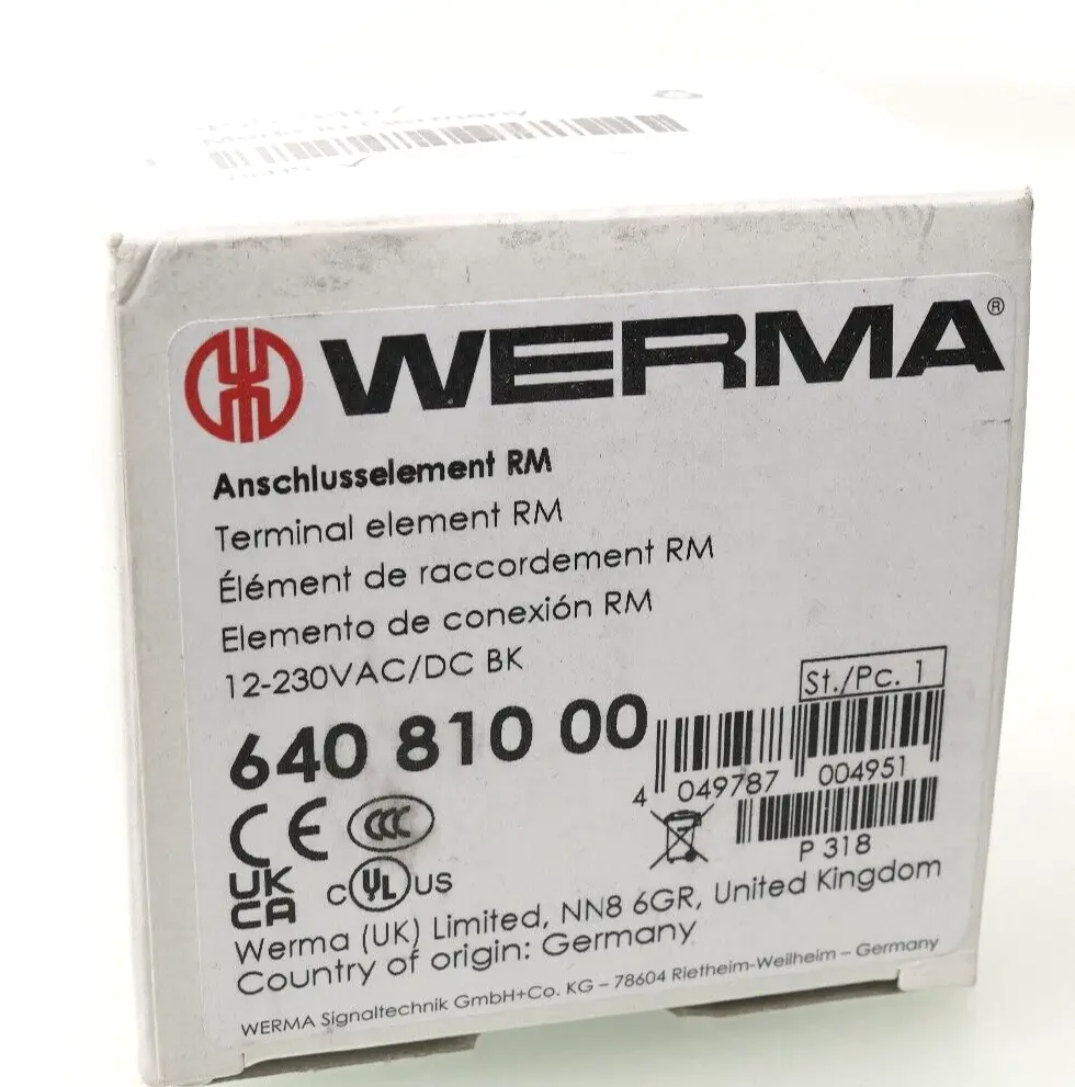 Produktfoto 1 von Werma Anschlusselement RM | 64081000 | 640 810 00