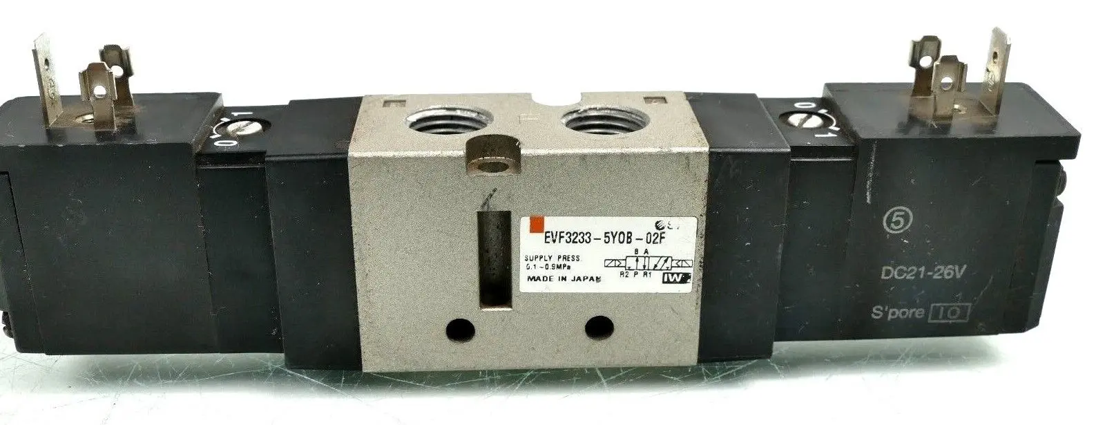 Produktfoto 1 von SMC Magnetventil EVF3233-5Y0B-02F