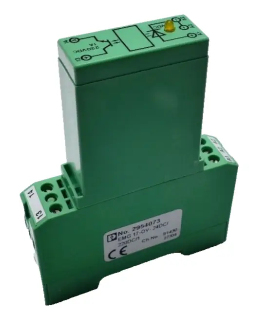 Produktfoto 1 von Phoenix Contact Relais 29 54 07 3 | EMG 17-OV-24DC/220DC/1 | 2954073