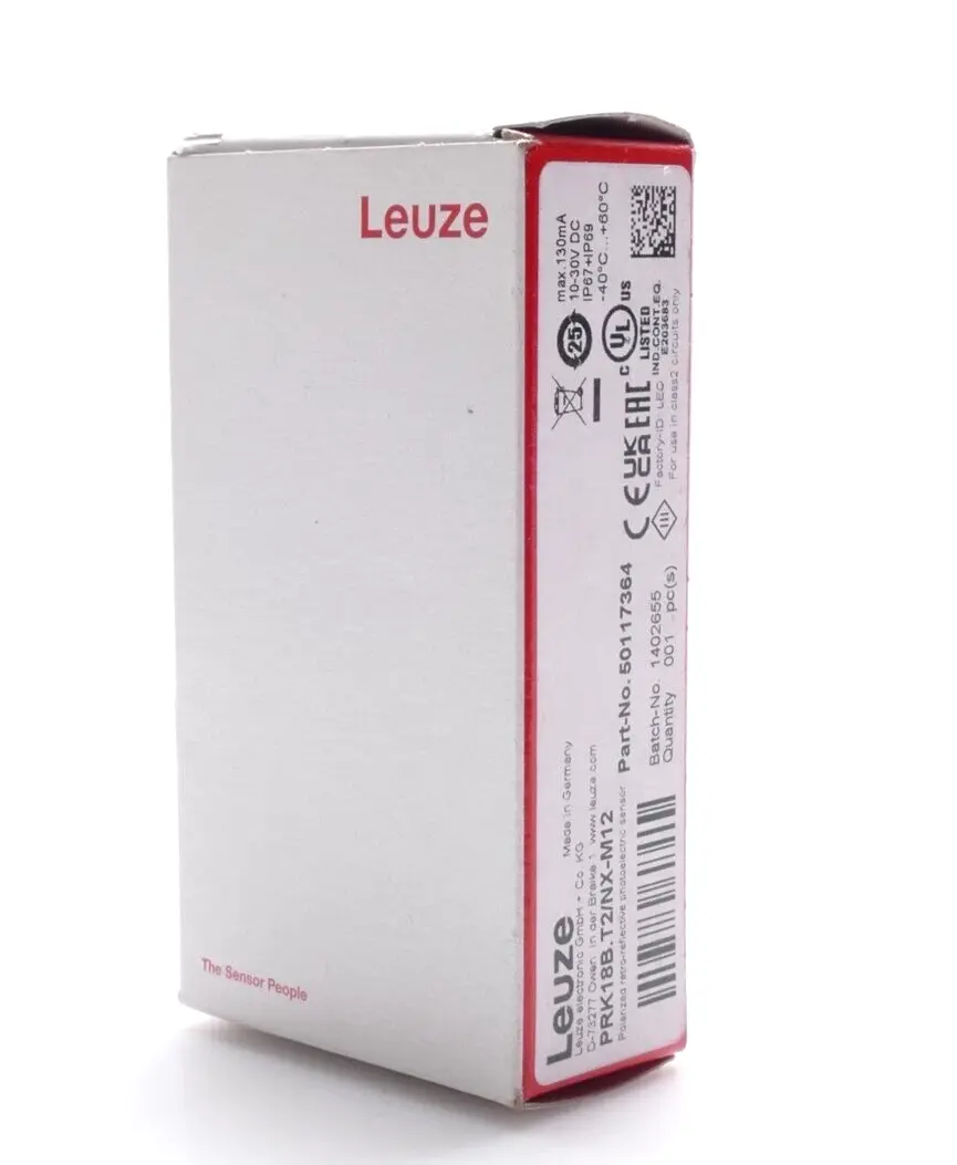 Produktfoto 1 von Leuze Reflex-Lichtschranke polarisiert PRK18B.T2/NX-M12 | 50117364
