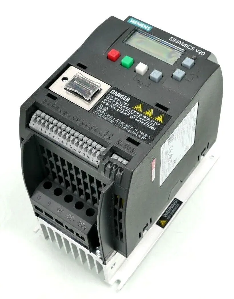 Siemens SINAMICS V20 | 6SL3 210-5BE17-5UV0 | FS:10 | 6SL3210-5BE17-5UV0